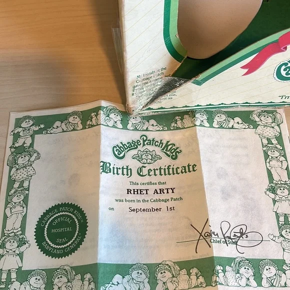 Vintage 1984 cabbage patch kid Rhett Arty - Picture 2 of 15